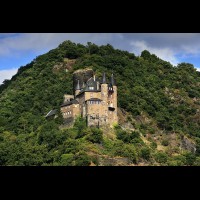 Katz Castle, St. Goarshausen, Germany :: CSLburgkatzde64205jpg