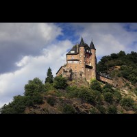 Katz Castle, St. Goarshausen, Germany :: CSLburgkatzde64215jpg