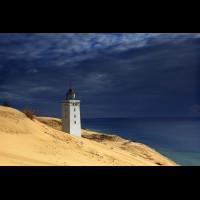 Rubjerg Knude Lighthouse, Denmark :: LTHrubjergknudefyrdk61318adjjpg