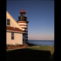 West Quoddy Lighthouse, Maine, USA :: 12049LTHwestquoddymejpg