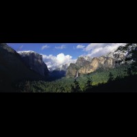 Yosemite National Park Panorama, Tunnel View, CA, USA :: 15412wCAYOStunnelviewjpg