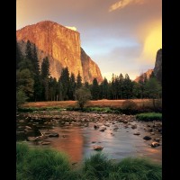 El Capitan alpenglow, Yosemite National Park, CA, USA :: 15897CAYOSelcapitanalpenglowjpg