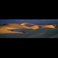 Death Valley National Park Panorama, Mesquite Flats Dunes, CA, USA  :: 17179wCADVLsunrisemesquiteflatsjpg