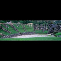 Roman ruins, amphitheater, Saintes, France :: 18491weFRGENgalloromanruinssaintesfrjpg