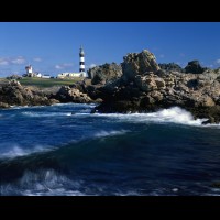 Creach Lighthouse, Ile de Ouessant, Brittany, France :: 18521eLTHlacreachfrjpg