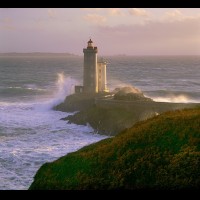 Point Minou Lighthouse, Petit Minou Lighthouse. Brittany, France :: 18555eLTHpt.minou,fr