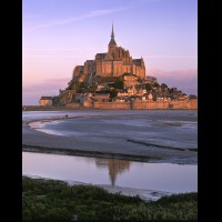 Le Mont St. Michel, Normandy, France :: 18596FRGENMSMmontstmichelfrjpg