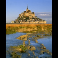 Le Mont St. Michel, Normandy, France :: 18598eFRMSMmontstmichelfrjpg