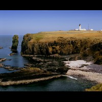 Noss Head Lighthouse, Caithness Head, Scotland, UK :: 20118eLTHnosshead,sctlnd