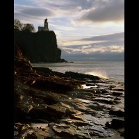 Split Rock Lighthouse, Lake Superior, MN :: 20229eLTHsplitrock,MNclr