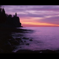 Split Rock Lighthouse, Lake Superior, MN :: 20239eLTHsplitrockdawn,MN