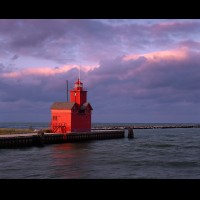 20289ehollandharborjpg :: Holland Harbor (Big Red) Mini Gallery Wrap 8x10 $50.00 + shipping