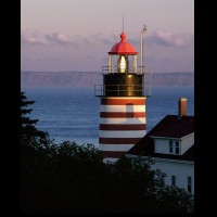West Quoddy Lighthouse, Maine, USA :: 30045THwquoddymejpg