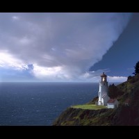 Heceta Head Lighthouse, Oregon coast, USA :: 30094LTHhecetahead