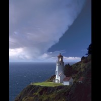 Heceta Head Lighthouse, Oregon coast, USA :: 30110LTHhecetahead,or