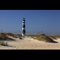 Cape Lookout Lighthouse, Outer Banks, NC, USA :: 40563LTHapelookoutjpg