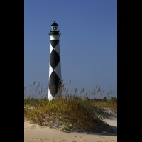 Cape Lookout Lighthouse, Outer Banks, NC, USA :: 40581LTHcapelookoutjpg