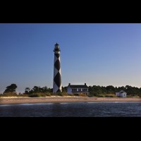 Cape Lookout Lighthouse, Outer Banks, NC, USA :: 40623LTHcapelookoutjpg