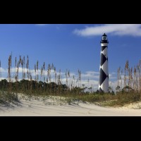Cape Lookout Lighthouse, Outer Banks, NC, USA :: 41345LTHcapelookoutncjpg