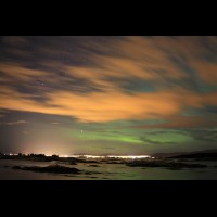 Aurora Borealis over Bodo, Norway :: AURbodonorwayadj67317jpg