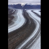 Aerial, Kaskawulsh Glacier, Canada :: CNKLUkluaneprovpkcn70978jpg