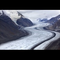 Aerial, Kaskawulsh Glacier, Kluane N.Pk, Yukon, Canada :: CNKLUkluaneprovpkcn70994jpg