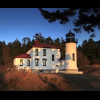 Admiralty Head Lighthouse, Whidbey Island, Washinton, USA :: LTHadmiraltyheadwa50672-3-76wjpg