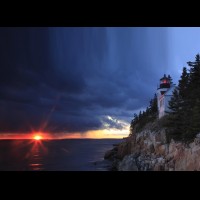 Bass Harbor Lighthouse, Maine, USA :: LTHbassharbor49683-4-5wV2jpg