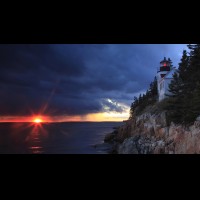 Bass Harbor Lighthouse, Maine, USA :: LTHbassharbor49683-4-5wjpg