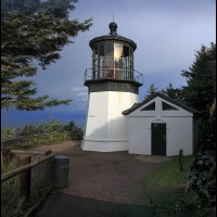 Cape Meares Lighthouse, Oregon, USA :: LTHcapemearesor60429-31wjpg