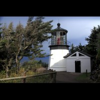 Cape Meares Lighthouse, Oregon, USA :: LTHcapemearesor60432jpg