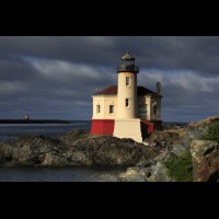 Coquille River Lighthouse, Oregon, USA :: LTHcoquilleriveror60657jpg