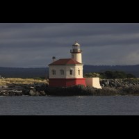 Coquille River Lighthouse, Oregon, USA :: LTHcoquilleriveror60668jpg