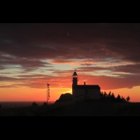 Lobster Covehead Lighthouse, Great Northern Peninsula, Newfoundland, Canada  :: LTHlobstercoveheadnl48955jpg