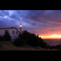 Lobster Covehead Lighthouse, Great Northern Peninsula, Newfoundland, Canada  ::  LTHlobstercoveheadnl48989jpg