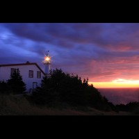 Lobster Covehead Lighthouse, Great Northern Peninsula, Newfoundland, Canada  :: LTHlobstercoveheadnl48992jpg