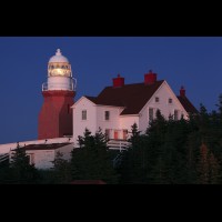 Longpoint Lighthouse, Twillingate, Newfoundland, Canada :: LTHlongpointtwillingatenlCLRadj48625jpg