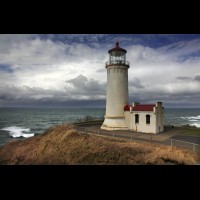 North Head Lighthouse, Washington state, USA  :: LTHnorthheadwa60319jpg