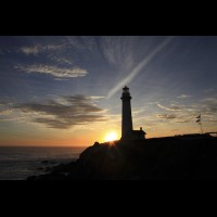 Pigeon Point Lighthouse, California, USA :: LTHpigeonpt43318jpg