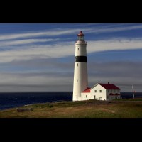 Point Amour Lighthouse, Newfoundland/Labrador, Canada ::  LTHpointamournl49156jpg