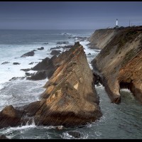 Point Arena Lighthouse, California, USA :: LTHptarena46405-7jpg
