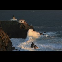 Point Bonita Lighthouse, Golden Gate Recreation, CA, USA :: LTHptbonita42815jpg