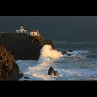 Point Bonita Lighthouse, Golden Gate Recreation, CA, USA :: LTHptbonita42816jpg