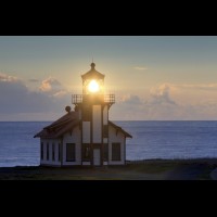 Point Cabrillo Lighthouse, Mendocino Headlands, CA  :: LTHptcabrillo46483jpg