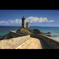 Point Minou Lighthouse, Petit Minou, Brest, France :: LTHptminoufr62085jpg