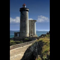 Point Minou Lighthouse, Petit Minou, Brest, France :: LTHptminoufr62091jpg
