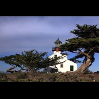 Point Pinos Lighthouse, Pacific Grove Golf Links, Pacific Grove, CA, USA :: LTHptpinos46879tonejpg