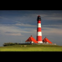 Westerheversand Lighthouse, Germany :: LTHwesterheversandde61623jpg