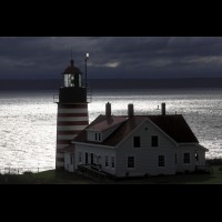 West Quoddy Lighthouse, Maine, USA :: LTHwestquoddyme49577jpg