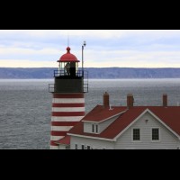 West Quoddy Lighthouse, Maine, USA :: LTHwestquoddyme49624jpg